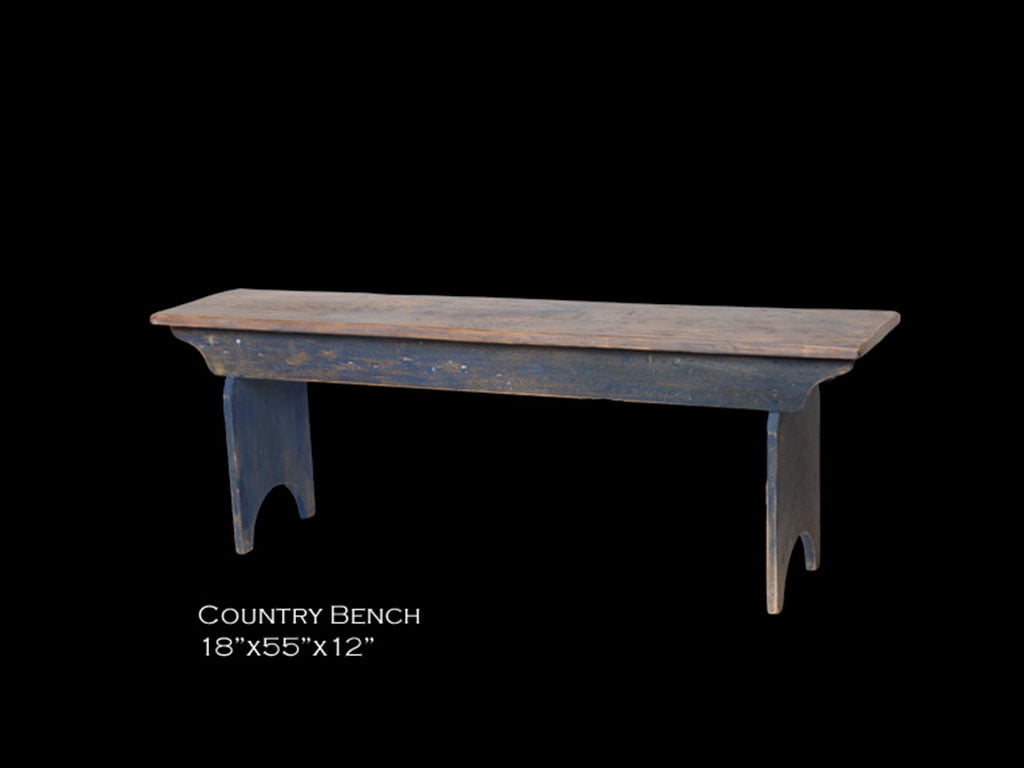 Custom Furniture Country Bench